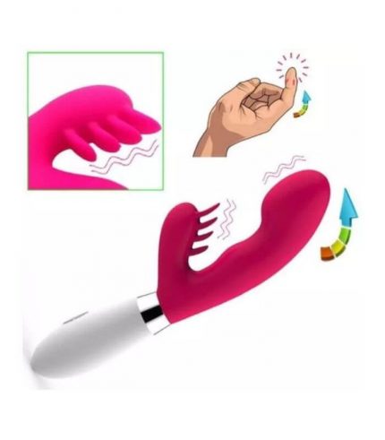 Vibrador Doble Estimulación XOXO juguete Sexual 10 Vibraciones (1)